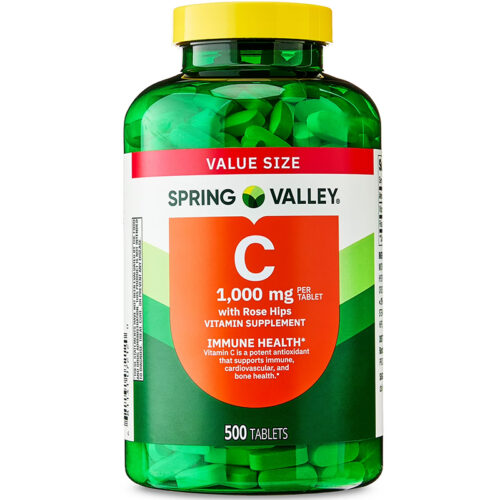 vitamina c spring valley 500 tabletas